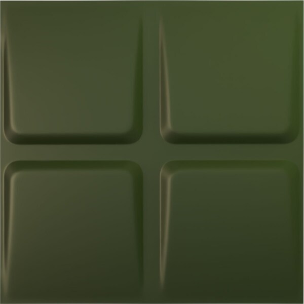 Ekena Millwork 19 5/8in. W x 19 5/8in. H Galveston EnduraWall Decorative 3D Wall Panel Covers 2.67 Sq. Ft. WP20X20GLGCG - main
